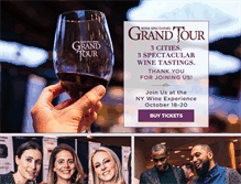 Tablet Screenshot of grandtour.winespectator.com